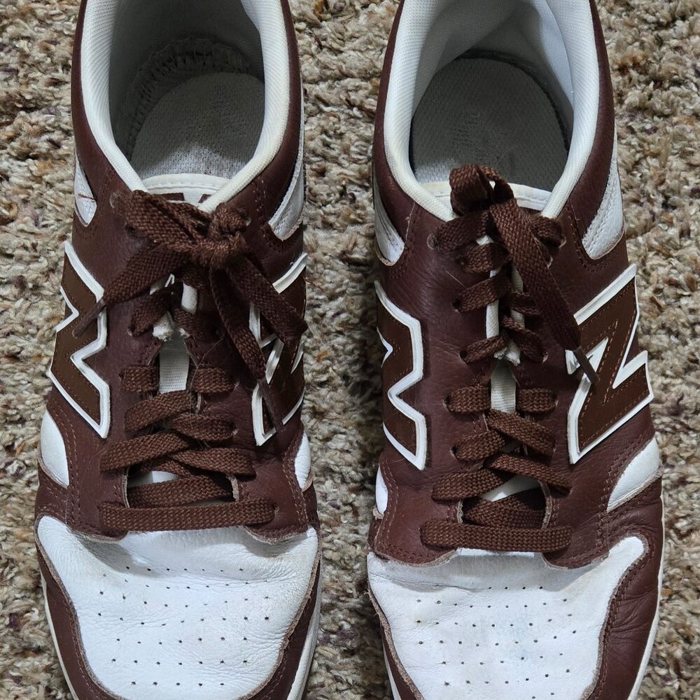 New Balance 480 Athletic Shoe - Rich Oak / White Mens' 11.5